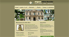 Desktop Screenshot of hotel-monclar.fr